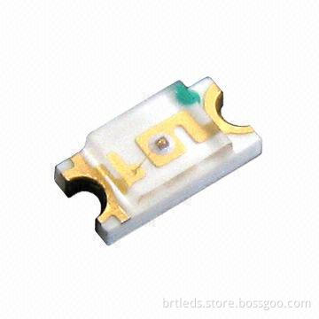 Ultra Green SMD LED, Sized 3.2 x 1.6 x 1.1mm, Mono Color, High-lumens and Intensity, RoHS Mark